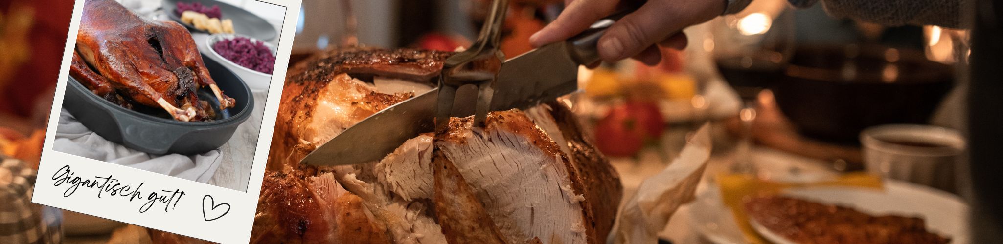 Gänsebraten mit Thüringer Klößen