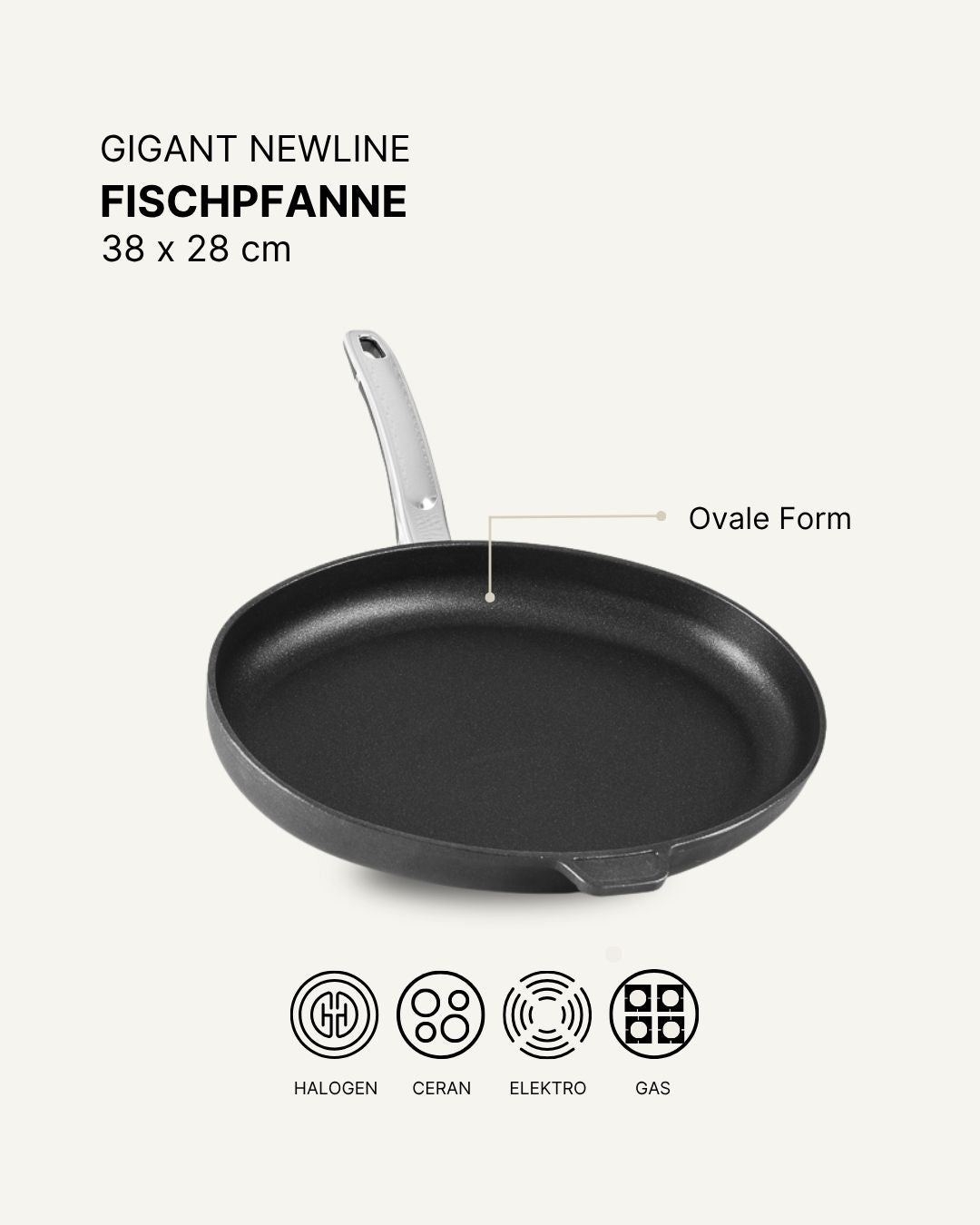 GIGANT Newline Fischpfanne