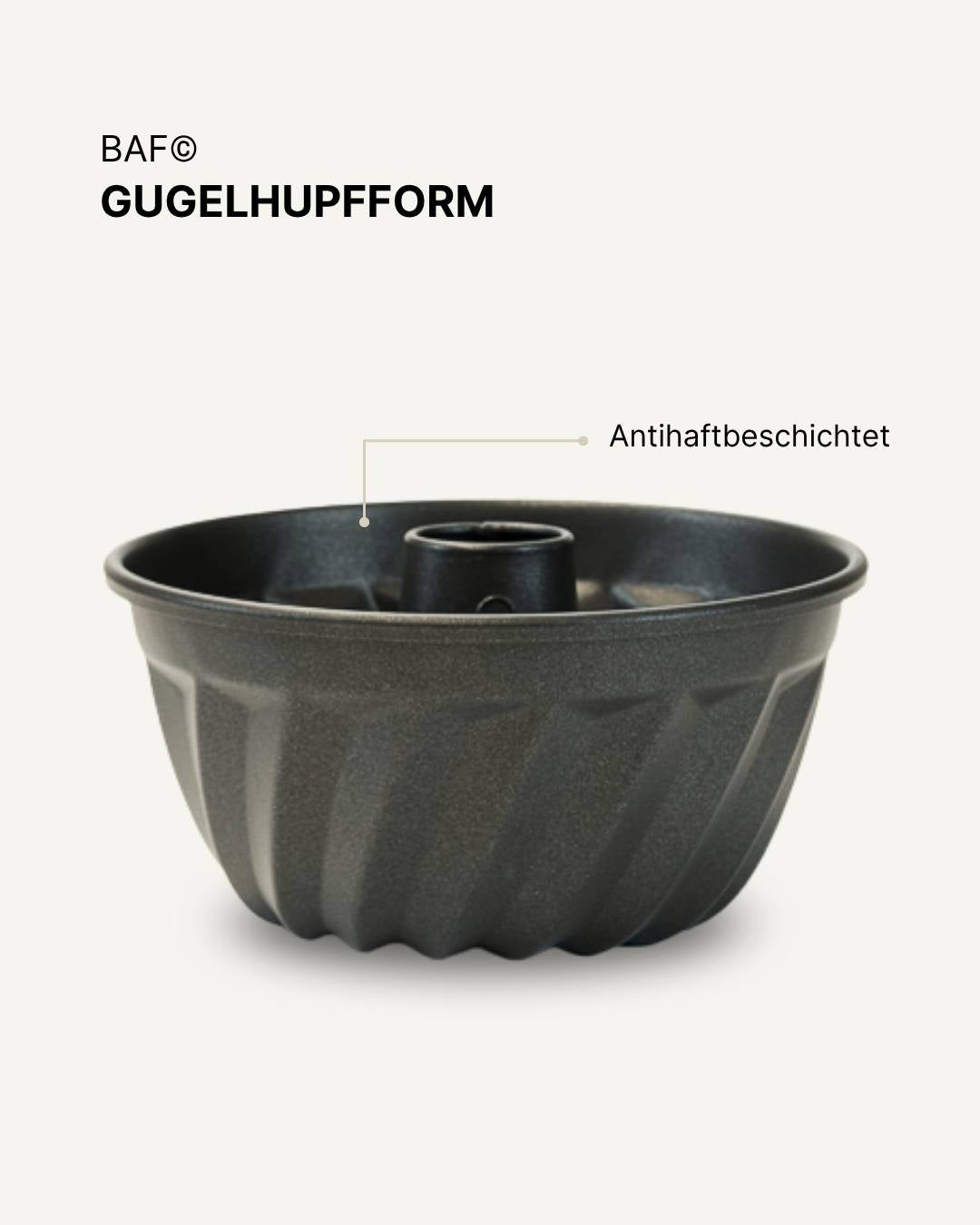 Bundt cake pan ø24 cm