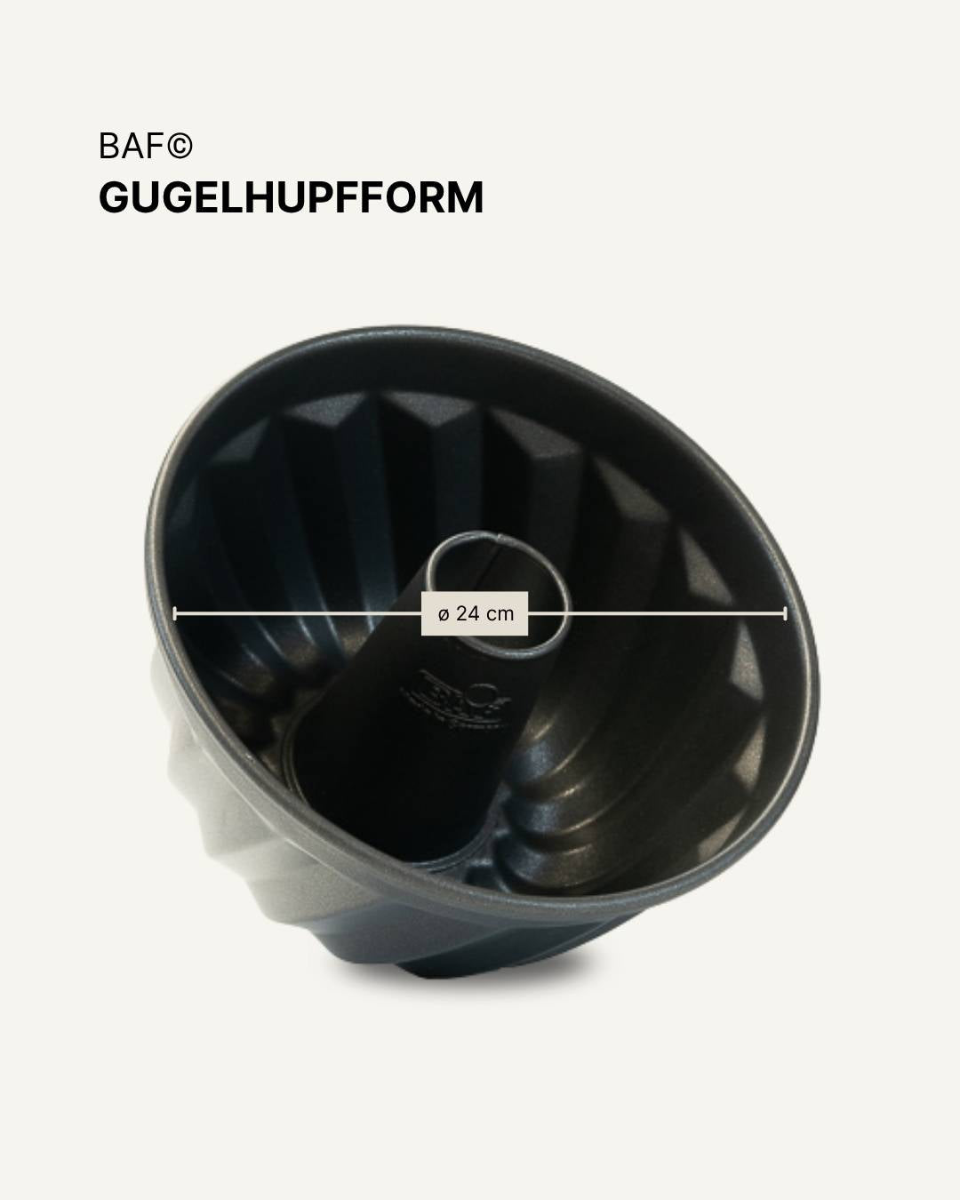 Bundt cake pan ø24 cm