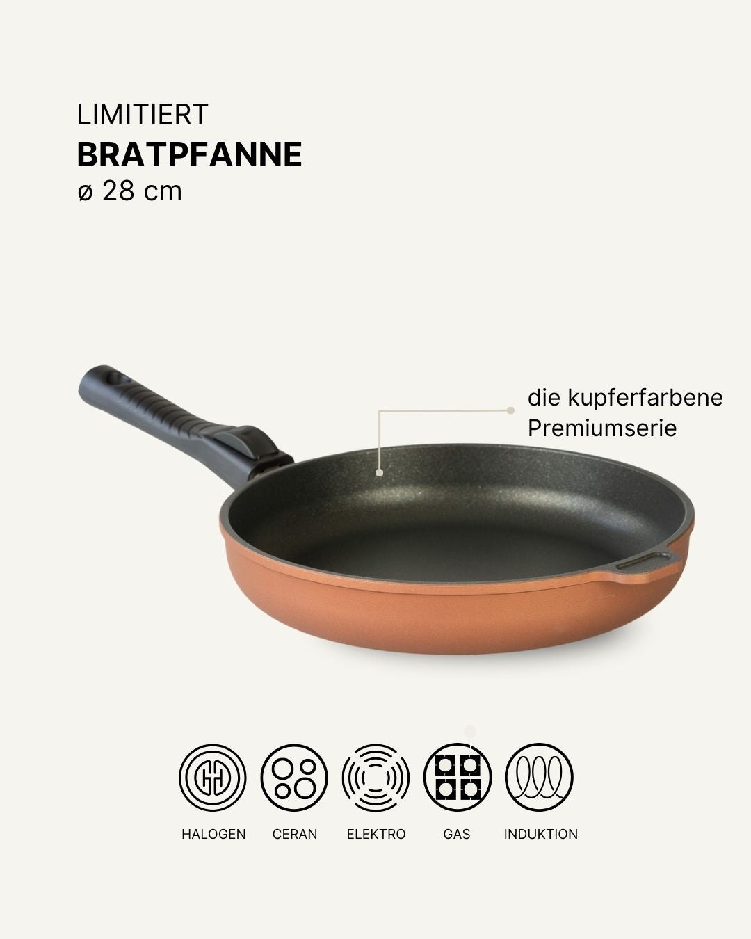 limitierte Bratpfanne