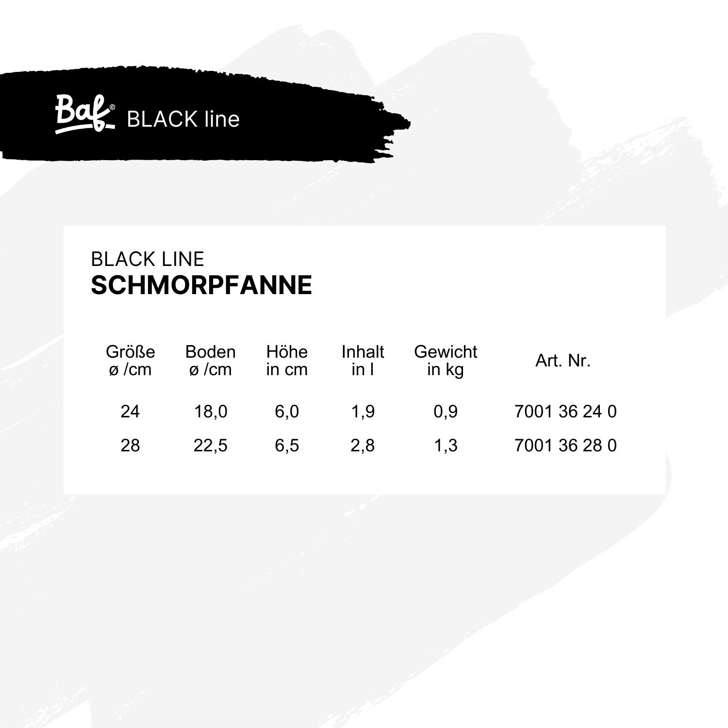 BLACKline Schmorpfanne