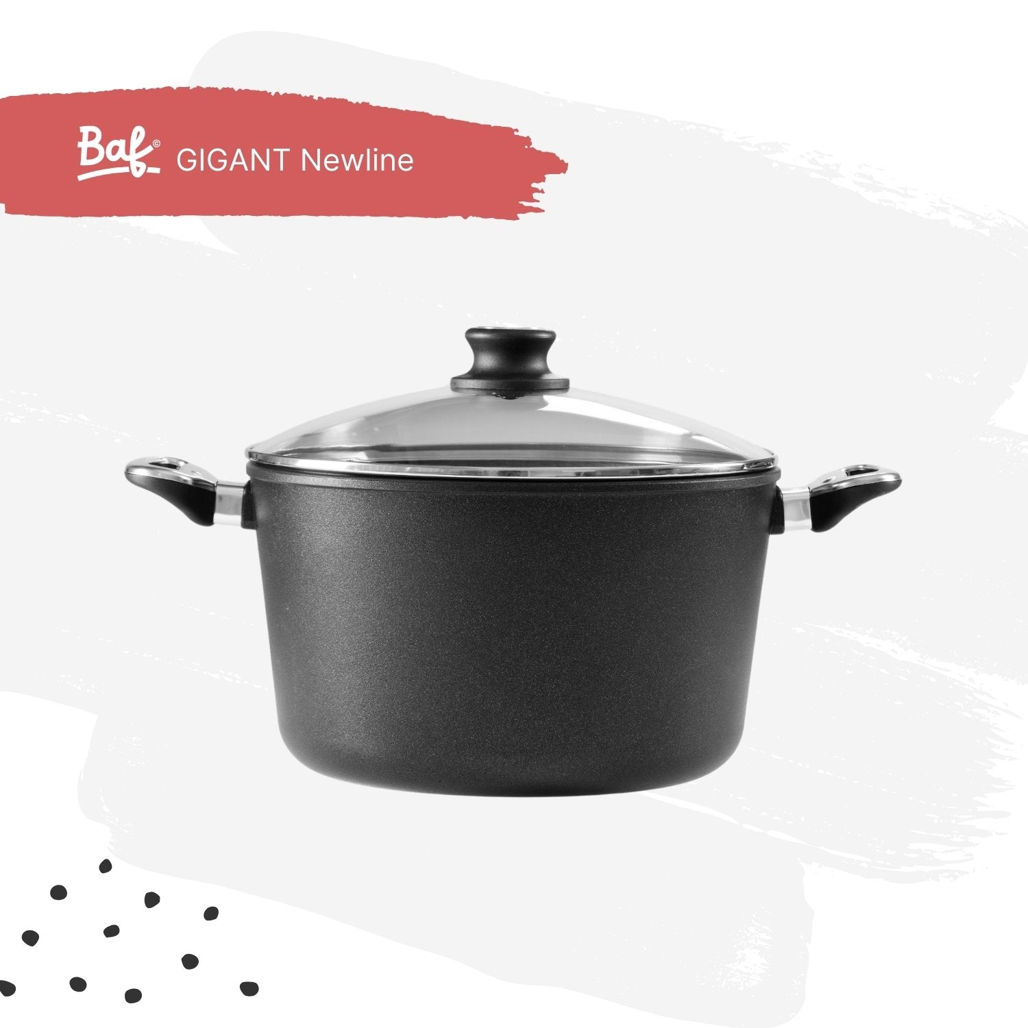 GIGANT Newline Großer Topf mit Deckel