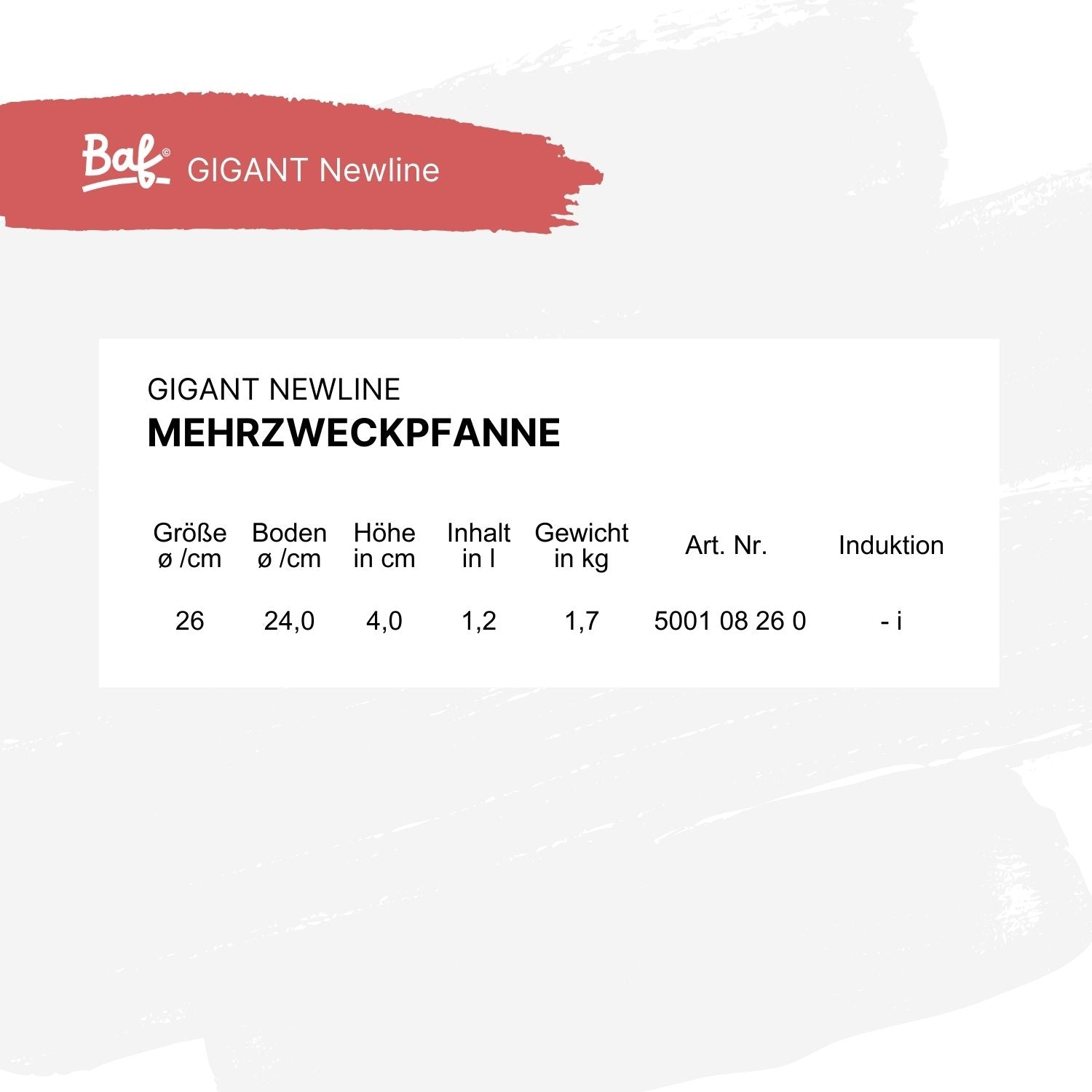 GIGANT Newline Pancakepfanne 2. Wahl