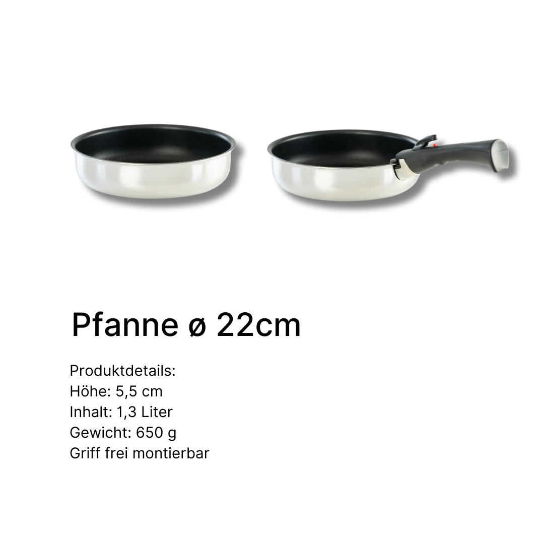 pfannen für camping Camping Set EXPLORER – Wok, Topf & Pfanne