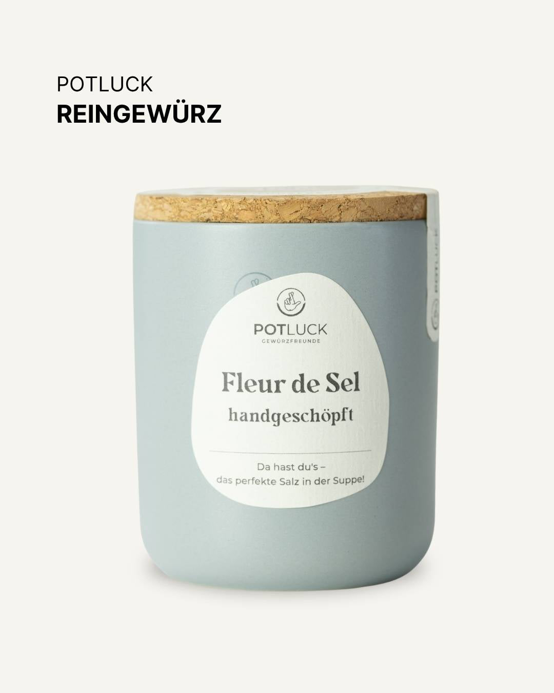 POTLUCK Fleur de Sel – Hand-scooped sea salt