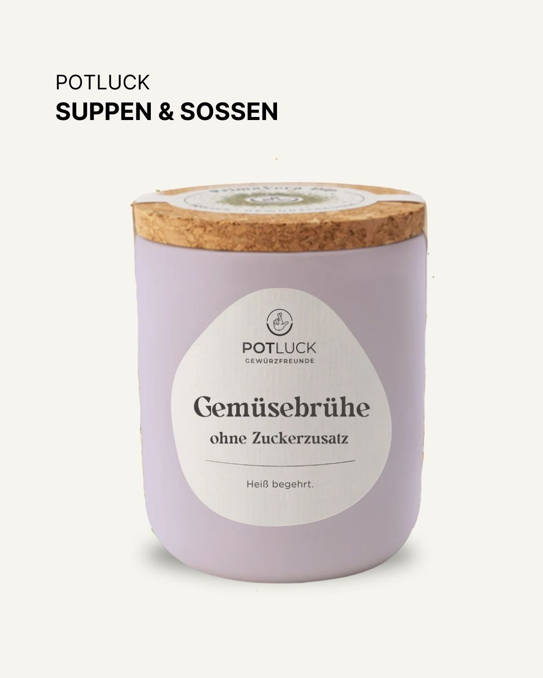 POTLUCK Würzmischung Gemüsebrühe